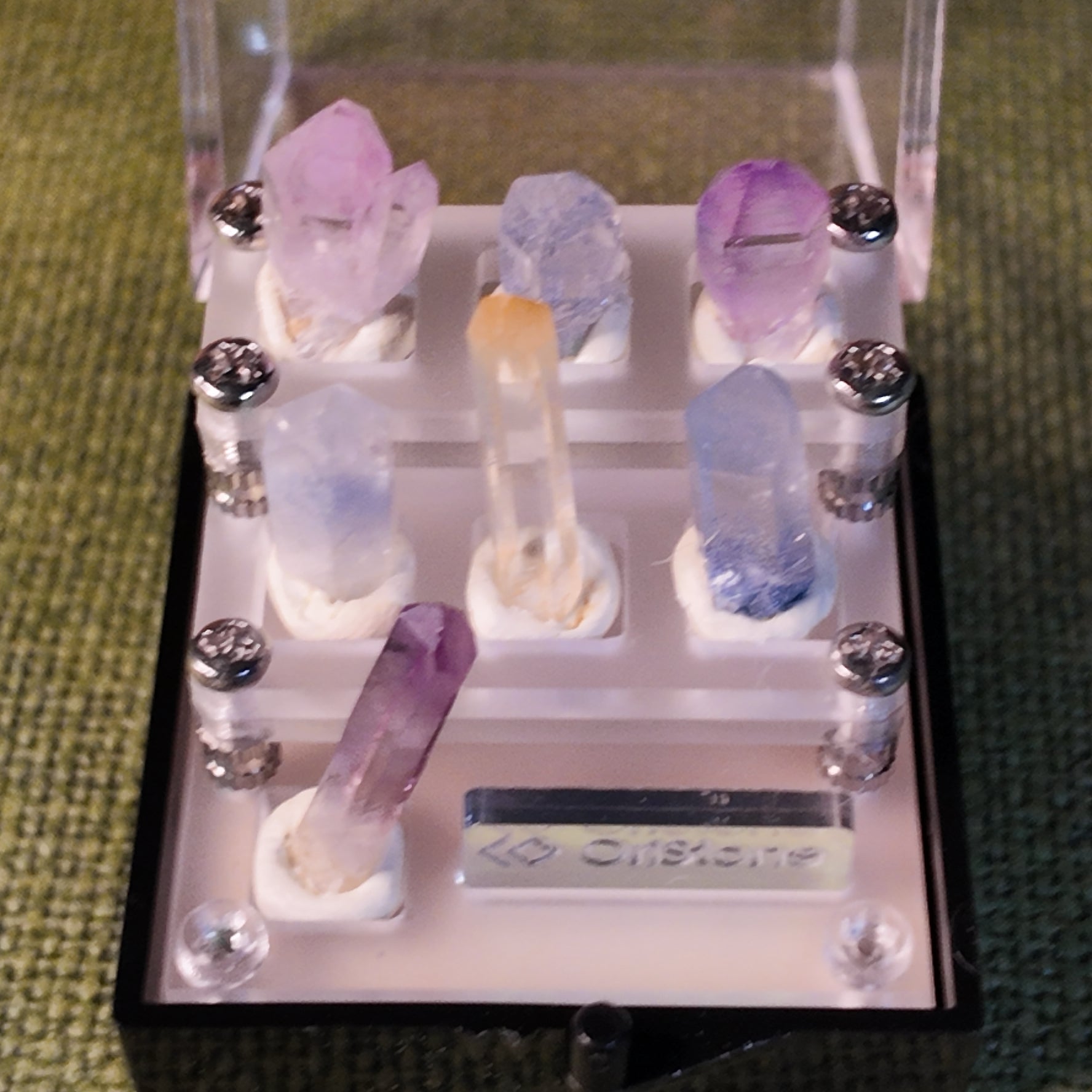 Group 3-Colored crystal small